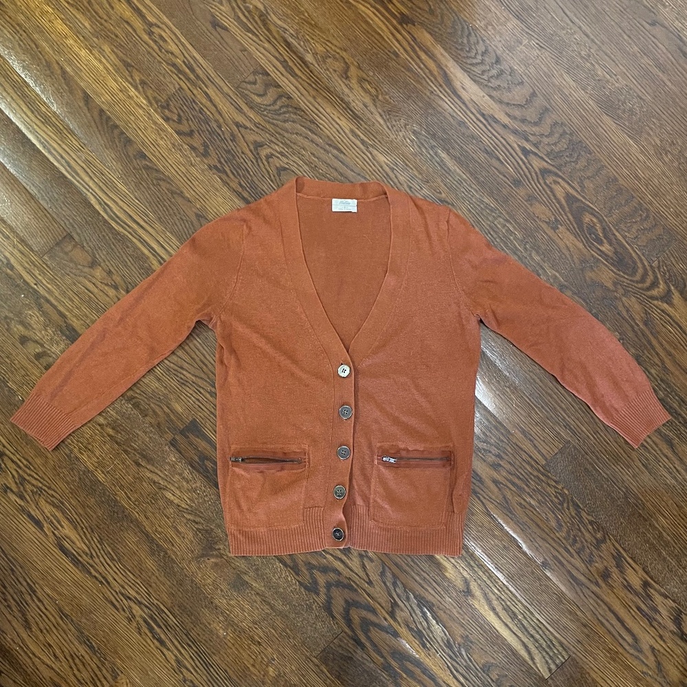 Wallace brown cardigan, S